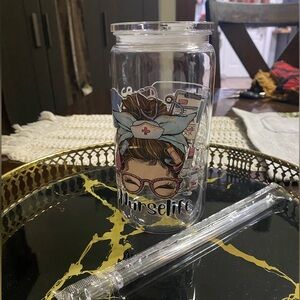 Nurselife Plastic Tumbler with Straw